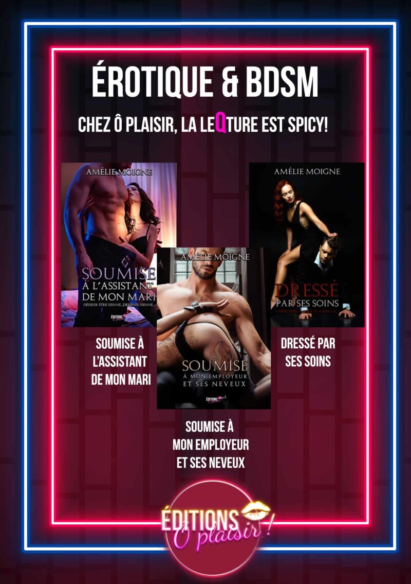 Trio O'Plaisir - Erotique & BDSM - Amélie Moigne